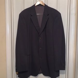 BOSS Hugo Einstein Sigma Gray Men 100% Schurwolle Virgin Wool Sport Coat Sz 46L